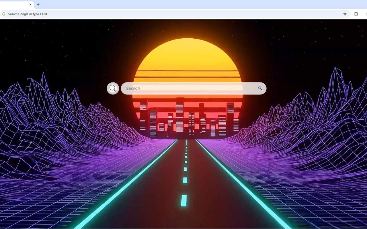 Retro Drive Live Wallpaper